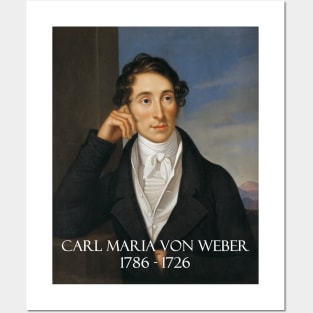 Great Composers: Carl Maria von Weber Posters and Art